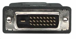 Manhattan HDMI kábel na DVI-D, Dual Link, 1 m, čierny