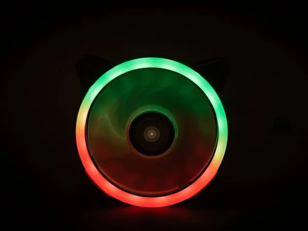 1stCOOL Ventilátor AURA EVO Dual Ring ARGB 12cm