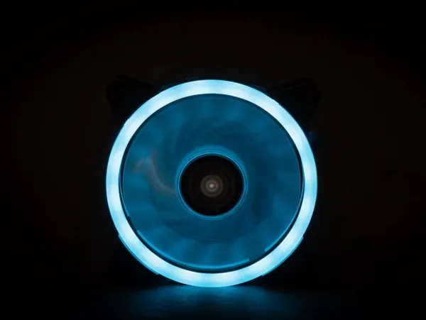 1stCOOL Ventilátor AURA EVO Dual Ring ARGB 12cm