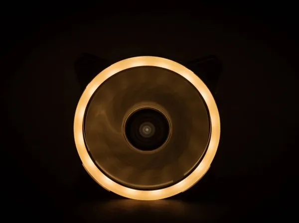 1stCOOL Ventilátor AURA EVO Dual Ring ARGB 12cm