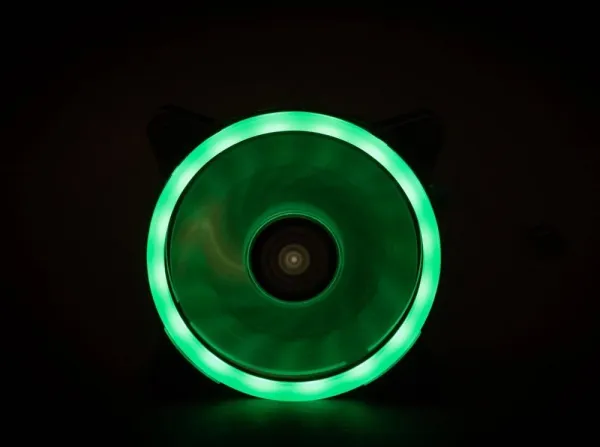 1stCOOL Ventilátor AURA EVO Dual Ring ARGB 12cm