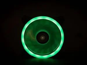 1stCOOL Ventilátor AURA EVO Dual Ring ARGB 12cm