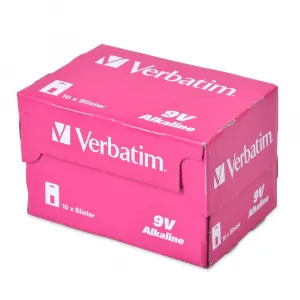 Batéria Verbatim 9V alkalická blister