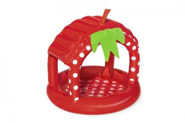 Bazénik Bestway® 52387, Very Berry, detský, nafukovací, so strieškou, 0,91x0,91x0,91 m