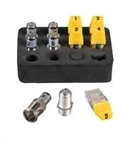 KLEIN TOOLS - VDV Scout® Pro 3 Tester Kit - 5x RJ45, 5x F-konektor