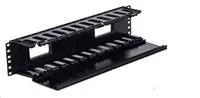 TRITON 19" 2U plastový panel, čierny