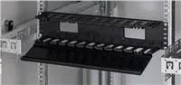 TRITON 19" 2U plastový panel, čierny