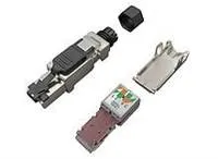 Solarix Priemyselný univerzálny konektor RJ45 CAT6A STP SXRJ45-6A-STP-BK-SA
