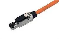 Solarix Priemyselný univerzálny konektor RJ45 CAT6A STP SXRJ45-6A-STP-BK-SA
