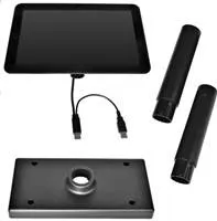 Virtuos 10,1" LCD farebný zákaznícky monitor SD1010R, USB, čierny