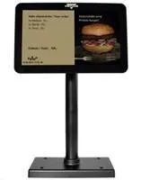 Virtuos 10,1" LCD farebný zákaznícky monitor SD1010R, USB, čierny