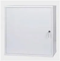 LEXI-Net univerzální skříň Basic 500x500x200 mm, montážní deska, bílá