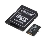 Karta Kingston 32GB microSDHC Industrial C10 A1 pSLC + adaptér SD