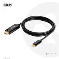 Club3D aktívny kábel HDMI na USB-C, 4K60Hz, 1.8m, M/M