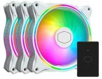 Ventilátor Cooler Master MasterFan MF120 Halo 3v1 White Edition