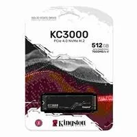 SSD disk Kingston 512 GB KC3000 M.2 2280 NVMe™ PCIe Gen 4 (R 7000 MB/s; W 3900 MB/s)
