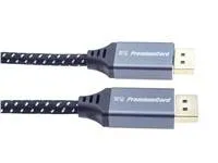 Kábel PREMIUMCORD DisplayPort 1.4 pripojovací kábel, kovové a pozlátené konektory, 2 m