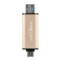 TRANSCEND Flash disk 128GB JetFlash®930C, TLC, USB 3.2/USB typu C (R:420/W:400 MB/s) čierna