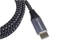 Kábel HDMI PREMIUMCORD 2.1 vysokorýchlostný + ethernetový kábel 8K@60Hz, pozlátené konektory, 2 m