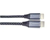 Kábel HDMI PREMIUMCORD 2.1 vysokorýchlostný + ethernetový kábel 8K@60Hz, pozlátené konektory, 2 m
