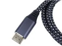 Kábel HDMI PREMIUMCORD 2.1 vysokorýchlostný + ethernetový kábel 8K@60Hz, pozlátené konektory, 3 m