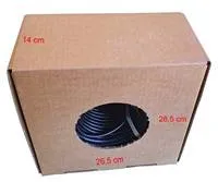 FTP kabel LEXI-Net Cat5E, drát, dvojitý venkovní PE+PVC, černý, 100m, box