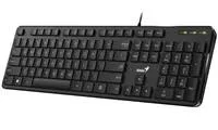 GENIUS klávesnice Slimstar M200/ Drátová/ USB/ černá/ CZ+SK layout