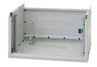 19" jednodielny rack TRITON 9U/400 mm, čierny, rozložený flatpack