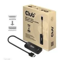 Club 3D Club3D Adaptér HDMI + Micro USB na DisplayPort 4K120Hz/8K30Hz, Active Adapter M/F