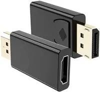 PremiumCord Adaptér DisplayPort na HDMI, FULL HD 1080p, samec/samička, pozlátené konektory