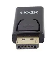 PremiumCord Adaptér DisplayPort na HDMI, 4K@30Hz, samec/samička, pozlátené konektory