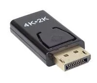 PremiumCord Adaptér DisplayPort na HDMI, 4K@30Hz, samec/samička, pozlátené konektory