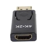 PremiumCord Adaptér DisplayPort na HDMI, 4K@30Hz, samec/samička, pozlátené konektory