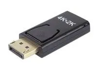 PremiumCord Adaptér DisplayPort na HDMI, 4K@30Hz, samec/samička, pozlátené konektory