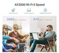 TP-Link RE700X OneMesh/EasyMesh WiFi6 Extender/Repeater (AX3000,2,4GHz/5GHz,1xGbELAN)