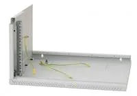 19" jednodielny rack TRITON 9U/400 mm, čierny, rozložený flatpack