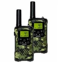 EVOLVEO FreeTalk XM2-2, sada 2 vysielačiek bez dobíjacej základne