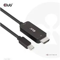 Club3D kabel miniDP 1.4 na HDMI, 4K120Hz nebo 8K60Hz HDR10+, M/M, 1.8m