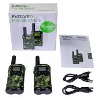 EVOLVEO FreeTalk XM2-2, sada 2 vysielačiek bez dobíjacej základne