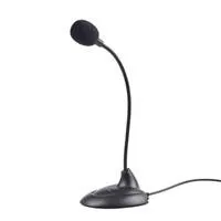 Stolný mikrofón GEMBIRD MIC-205, čierny
