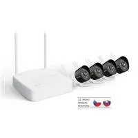 Tenda K4W-3TC - kamerový WiFi set, 4x IP 2K kamera, NVR rekordér, zvuk, noční vidění