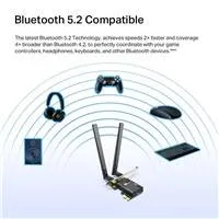 TP-Link Archer TX55E WiFi6 PCIe adapter (AX3000,2,4GHz/5GHz,Bluetooth5.2)