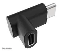 Adaptér AKASA USB3.1 Gen2 Type-C na Type-C, 2 ks v balení