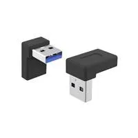 PremiumCord USB-C na USB3.0 typ A (F/M), 90° zakrivený