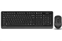 Súprava klávesnica + myš A4tech, FG1010 FSTYLER, bezdrôtová, sivá
