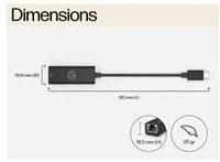 Adaptér HP USB-C na RJ45 EURO - ADAPTÉR