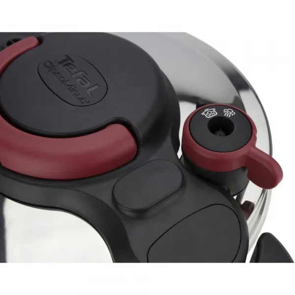 Tlakový hrniec Tefal Clipso Minut Easy 6 l P4620768 Nerezový/Čierny