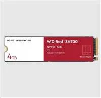 WD RED NVMe SSD 4TB PCIe SN700, Geb3 8GB/s, (R:3400/W:3100 MB/s) TBW 5100