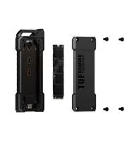 ASUS TUF GAMING A1 SSD NVME obal, USB3.2 Gen 2X1, M.2 NVMe SSD kovový box, čierna 90DD02N0-M09000