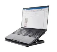 TRUST stojan na notebook Exto Laptop Cooling Stand Eco, šedá